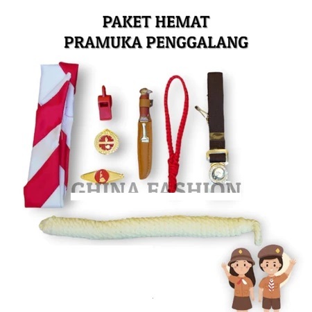set alat pramuka sd/atribut pramuka lengkap sd