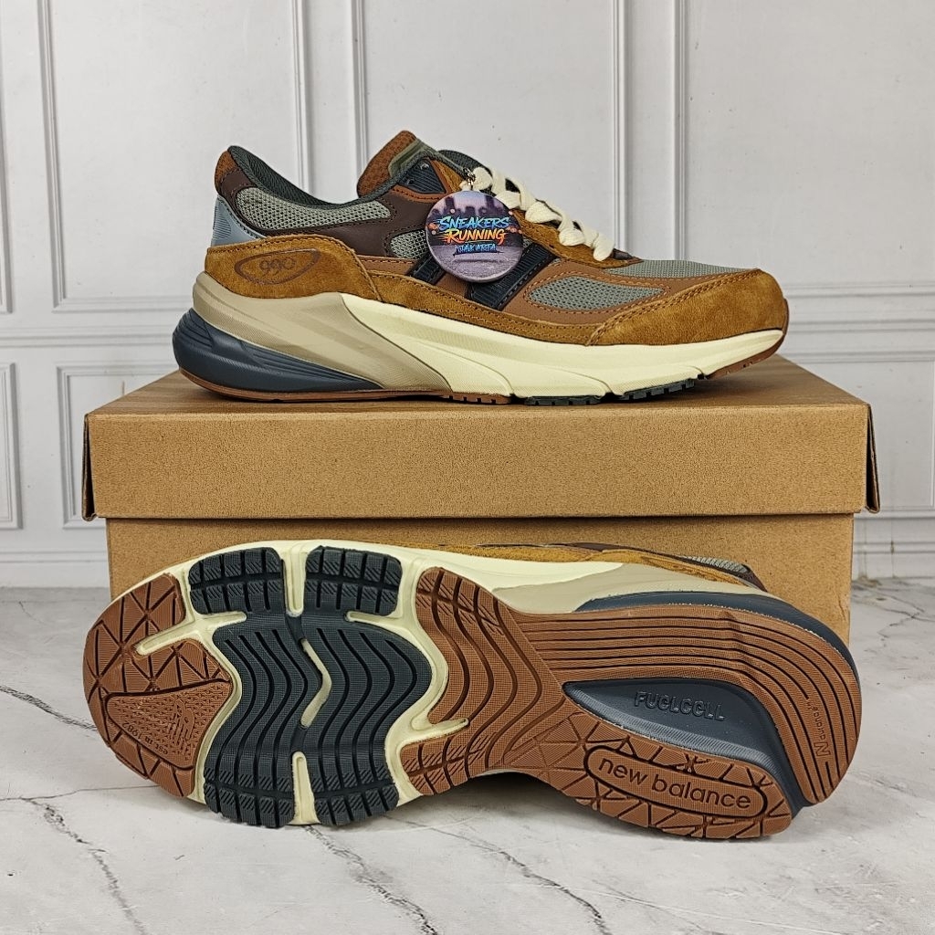 Sepatu Sneakers Pria 990v6 Carhartt WIP 'Sculpture Center' M990CH6 | Hamilton Brown