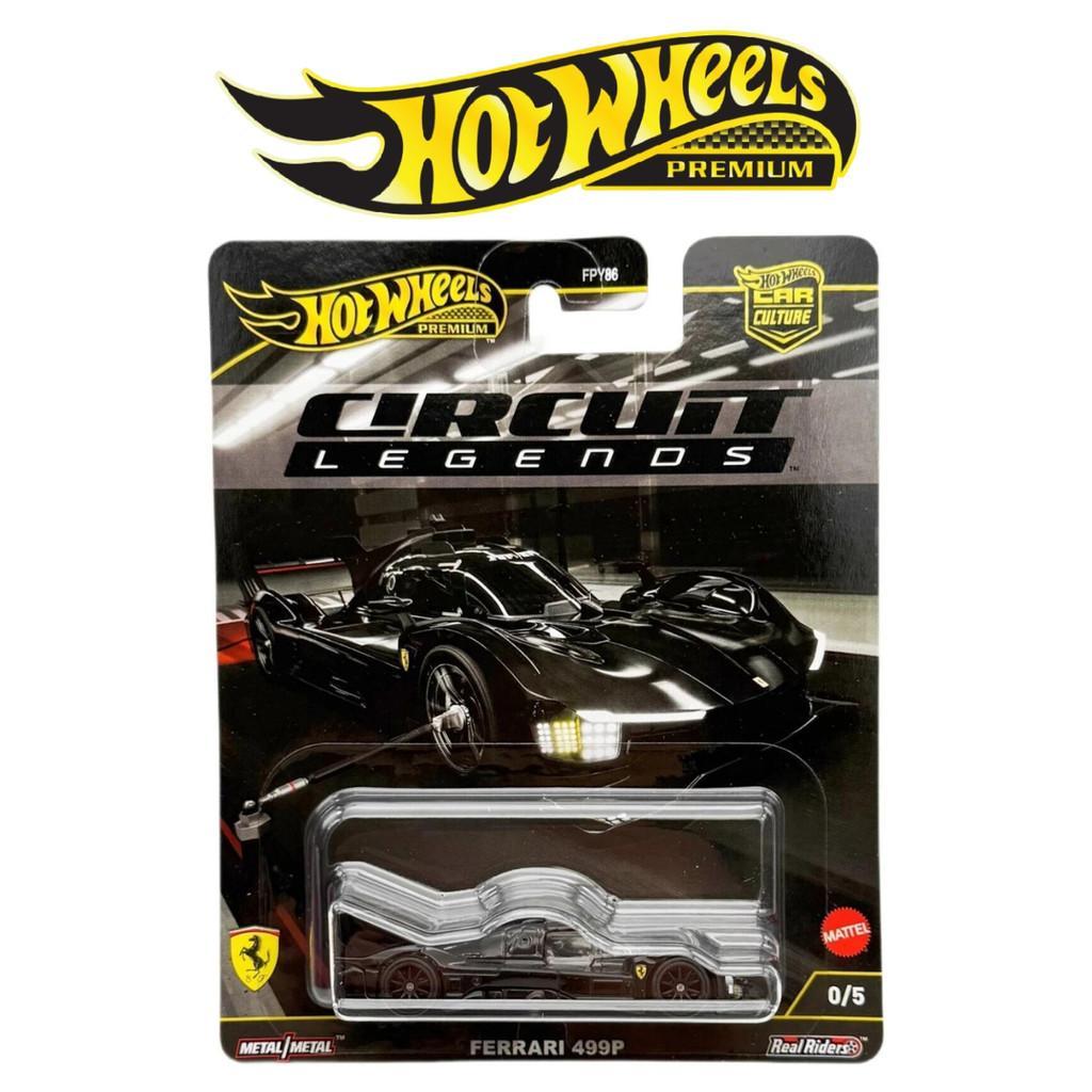 Hot Wheels Chase Ferrari 499P Circuit Legends Baru Sealed Hitam Black 2025