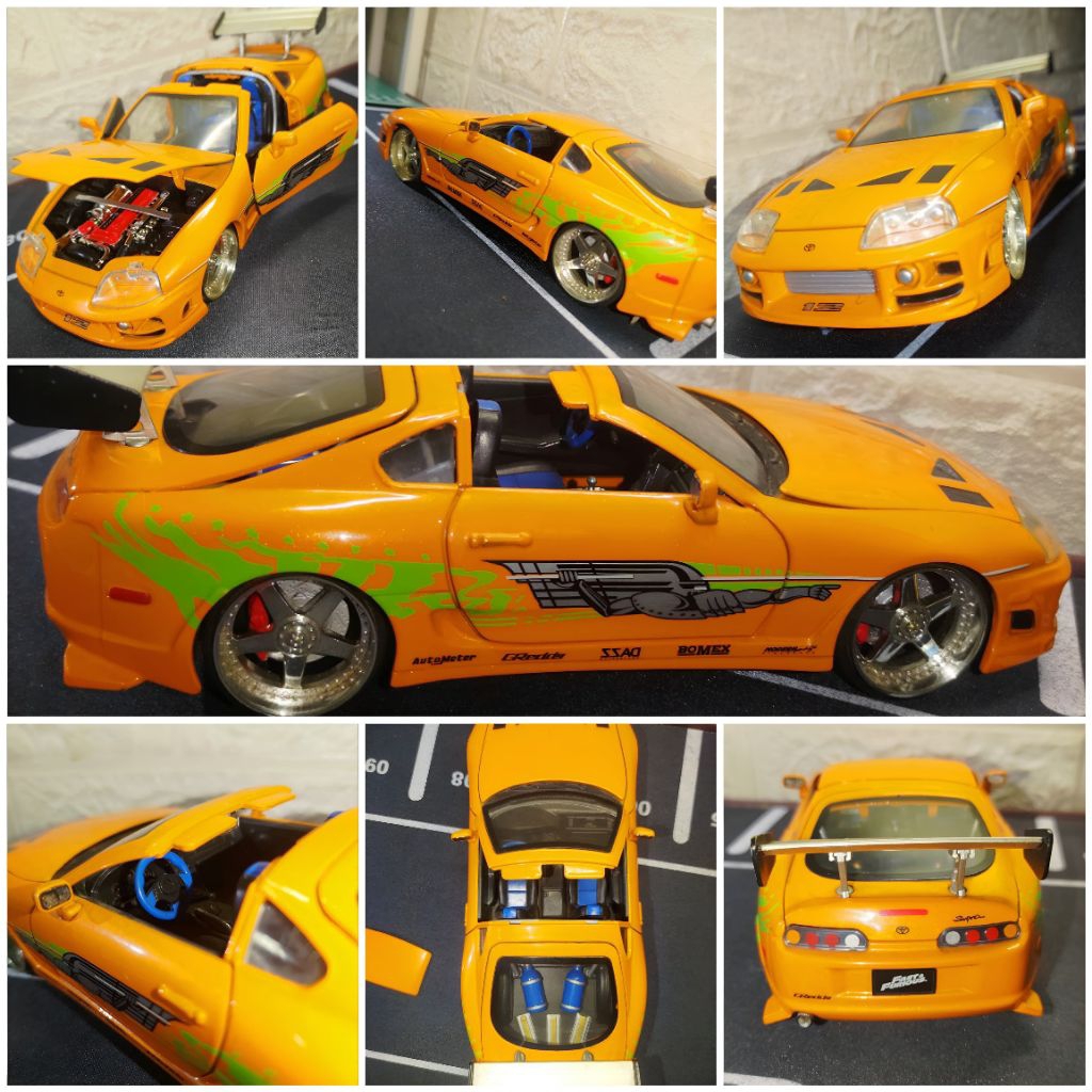 JADA Toyota Supra mk4 Brian skala 24 - loose