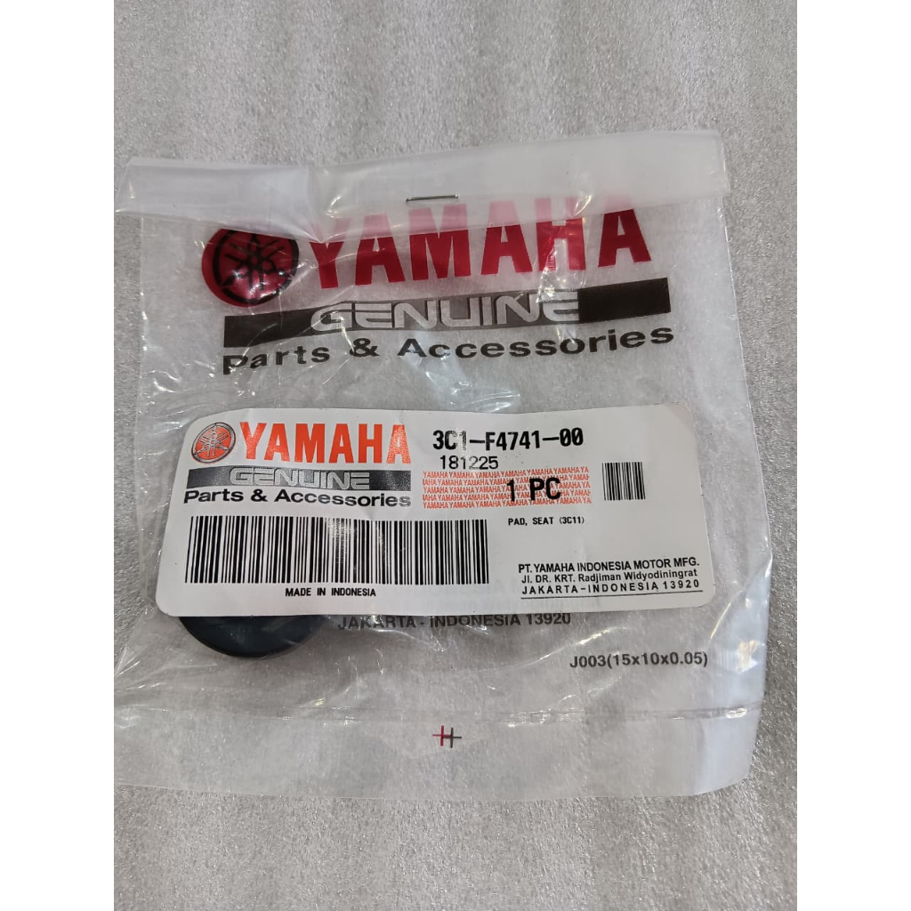 3C1-F4741-00_Karet Damper Jok Yamaha Mio J, Soul GT, Fino FI, Mio M3, VIxion, Byson, Scorpio, R15, R