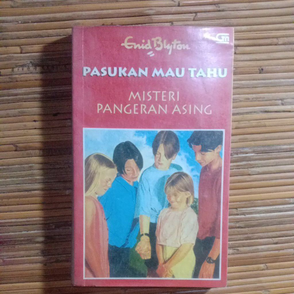 Buku Lawas Original Enid Blyton Seri Pasukan Mau Tahu - Misteri Pangeran Asing