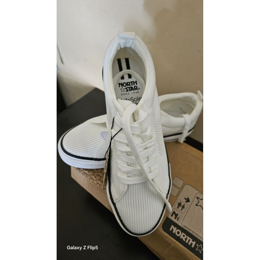 SEPATU PUTIH SNACKHER BINTANG UTARA(NORTH STAR)