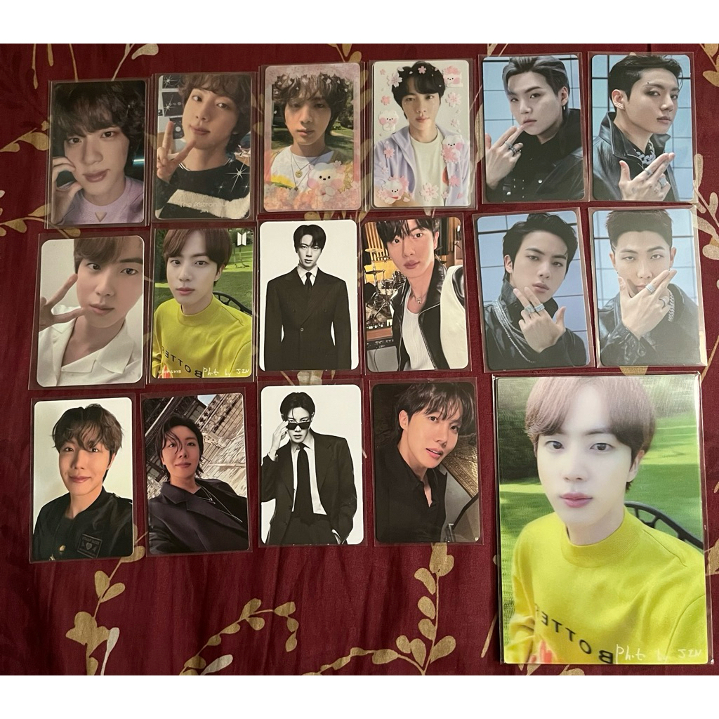 Photocard BTS Official PC Album Arirang Proof Seokjin Jhope Namjoon Yoongi Jungkook