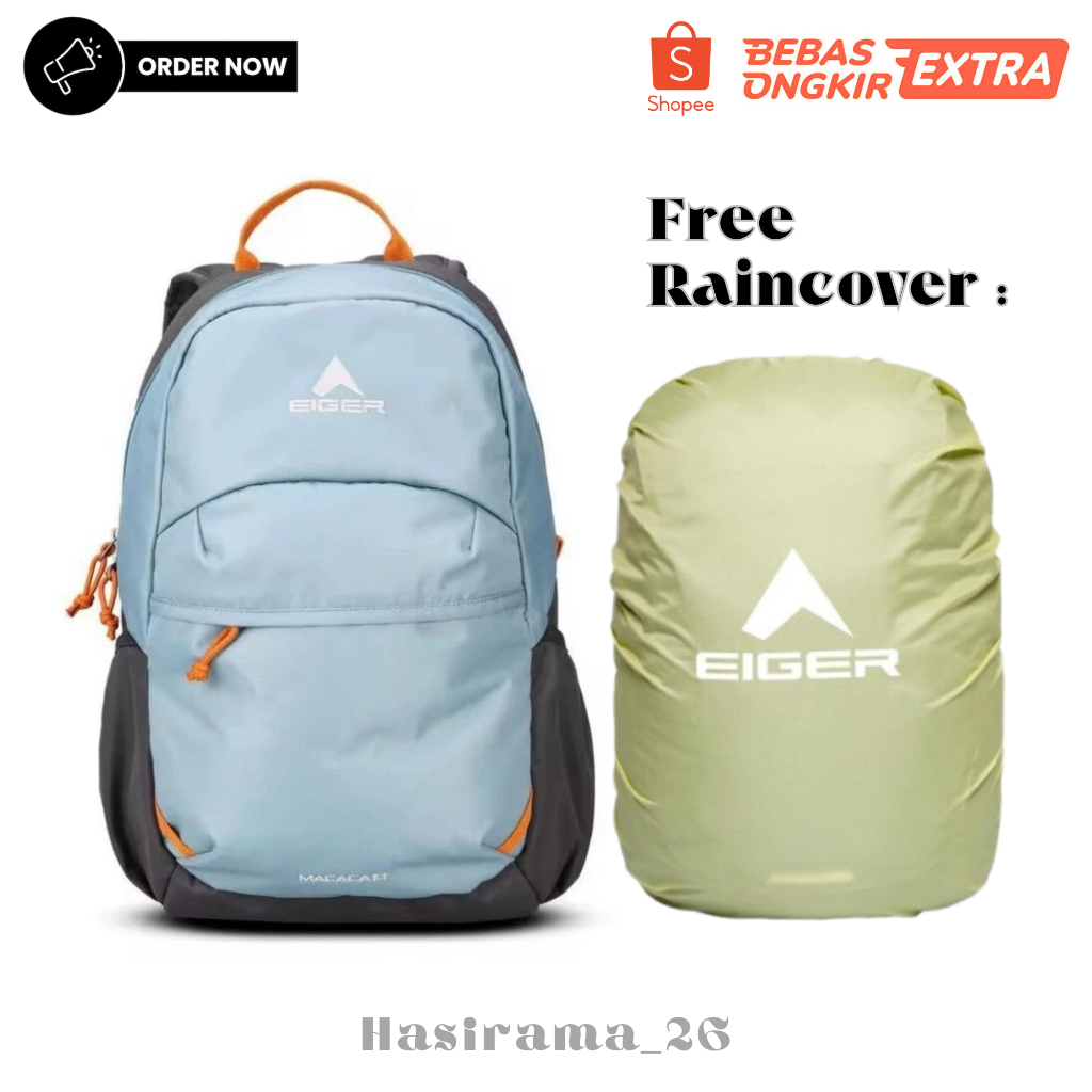 Ready Tas Ransel Eiger Macaca 18L - Backpack Sekolah/Kerja