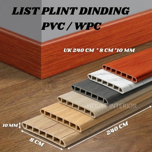 PLINT PVC/PLIN LANTAI PVC/LIST PLINT LANTAI PVC/LIST LANTAI PVC SOLID MURAH MERIAH