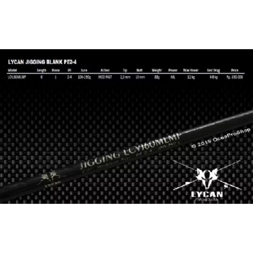 Joran custom lycan PE 0,6 1-2