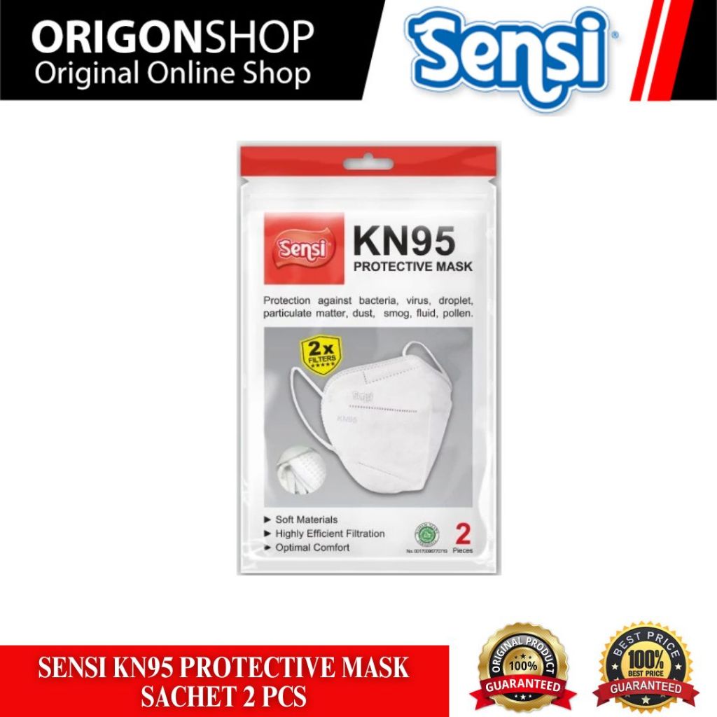 SENSI KN95 PROTECTIVE MASK SACHET
