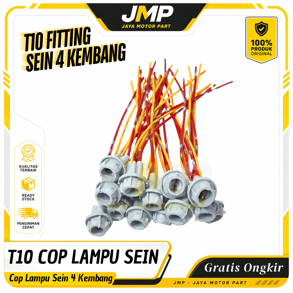 Fitting Socket Sein Senja T10 T13 T15 Soket Rumah Lampu