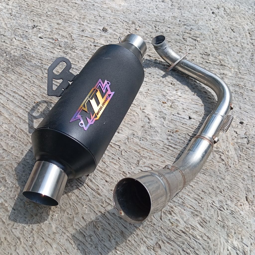 Knalpot Racing Beat Deluxe,Beat ESP Ngebas adem original MATOEL EXHAUST