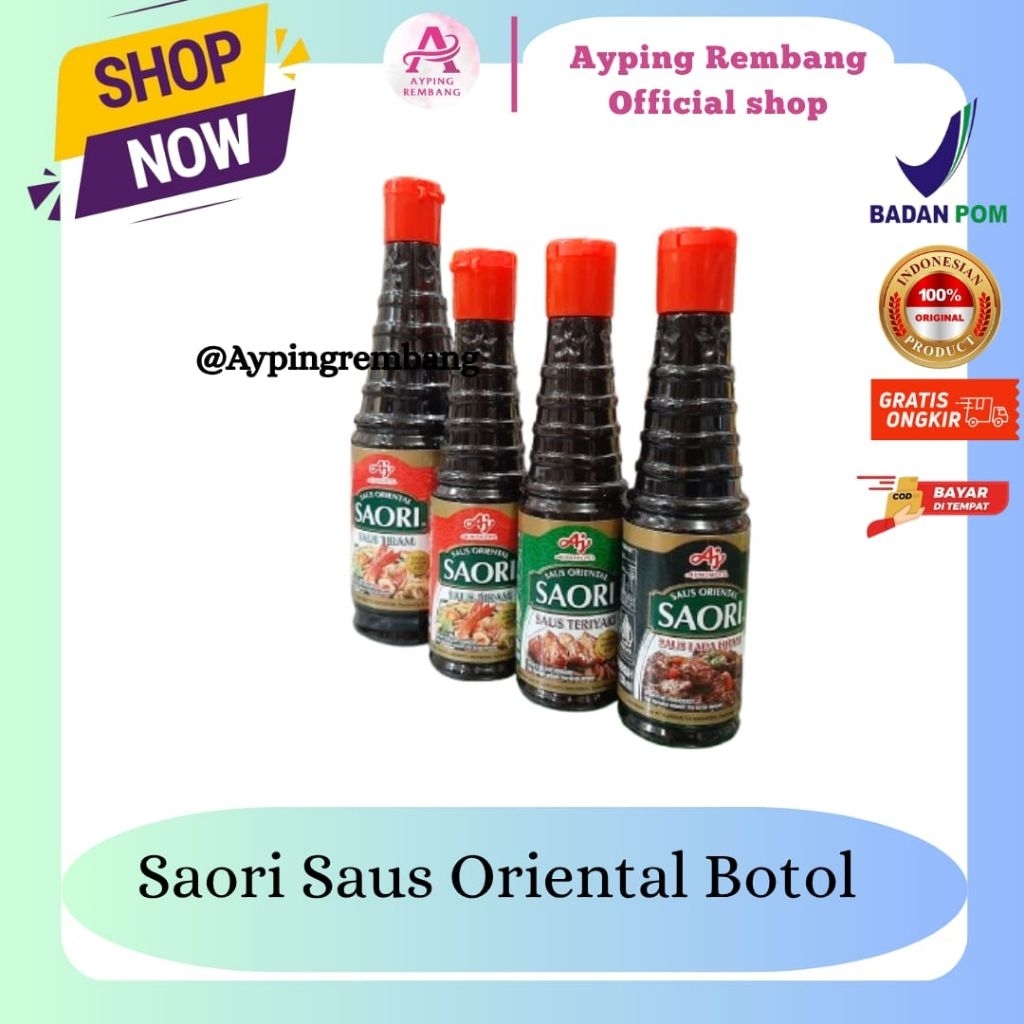 Saori Saus Tiram Botol