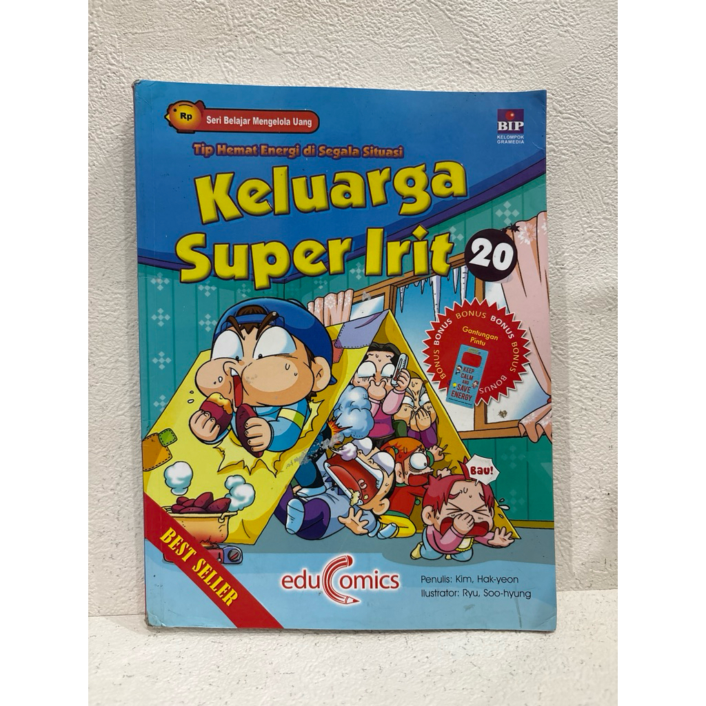 [PRELOVED] Keluarga Super Irit 20 Tip Hemat Energi di Segala Sesuatu