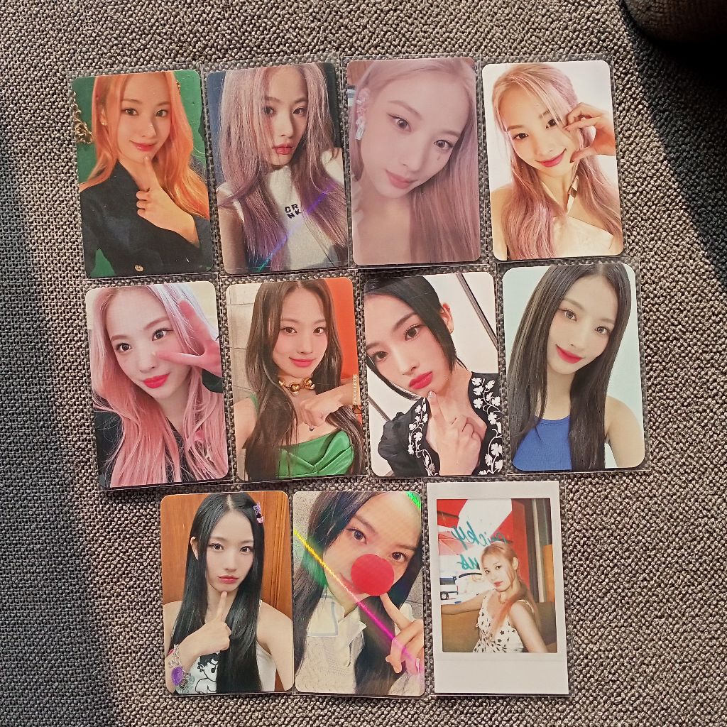 PHOTOCARD OFFICIAL NMIXX JINNI JINI AD MARE ENTWURF MIXXPEDIA