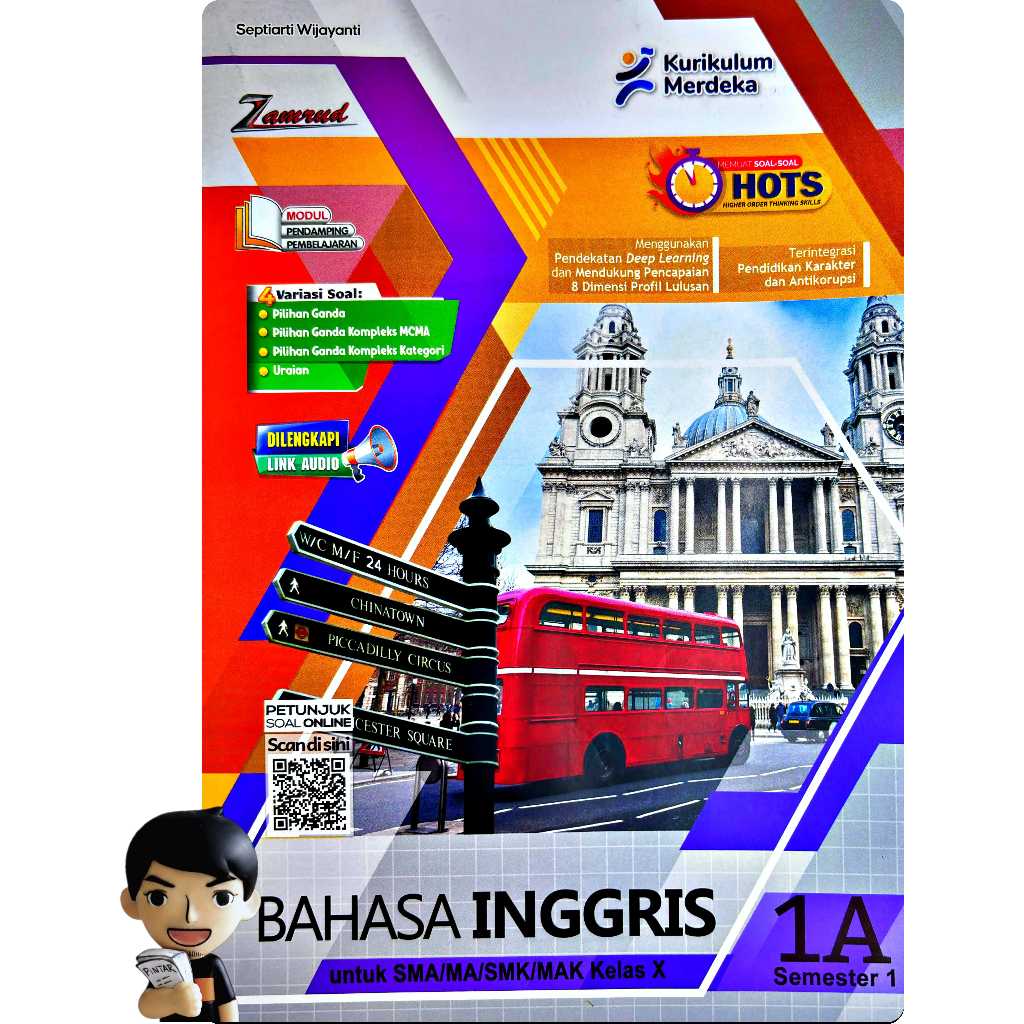 LKS BAHASA INGGRIS SMA/ MA KELAS X 10 SEMESTER 1 2026-2027 Deep Learning KURIKULUM MERDEKA | Zamrud 