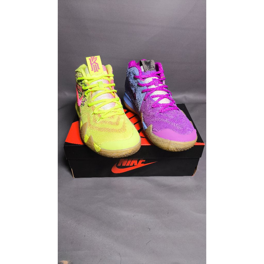 Sepatu basket casual sneakers Nike Kyrie 4 "Confetti" Flip flop Second bekas