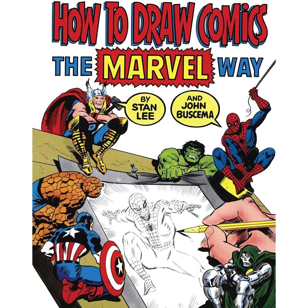 Buku How To Draw Comics The Marvel Way