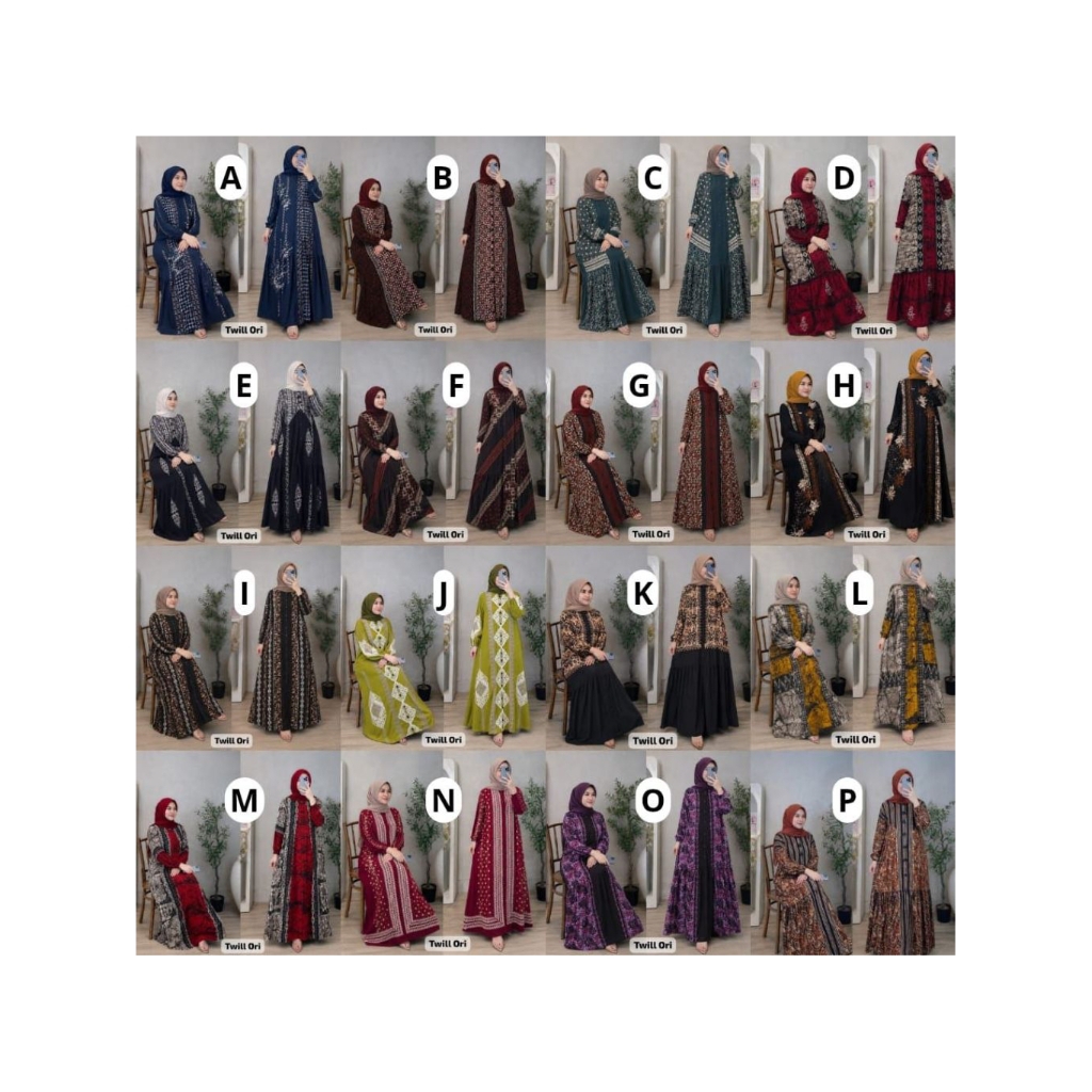 Daster Batik Twill, Rayon