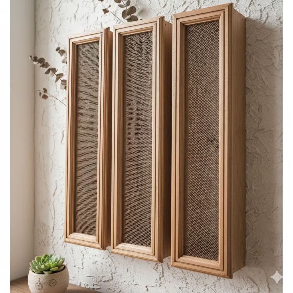 Loster Ventilasi Udara Kayu Jati Ukuran 15x40 15x50 Cm
