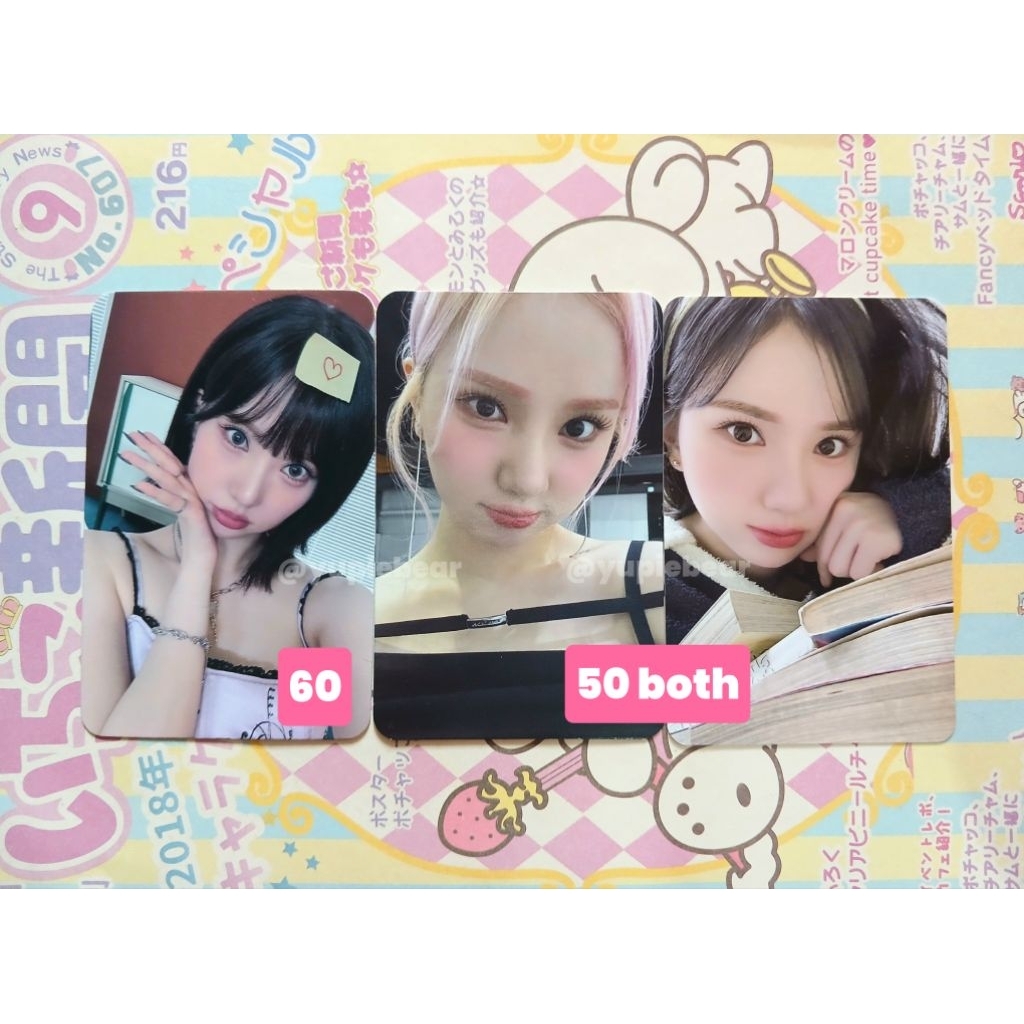 pc photocard official eunha viviz gfriend