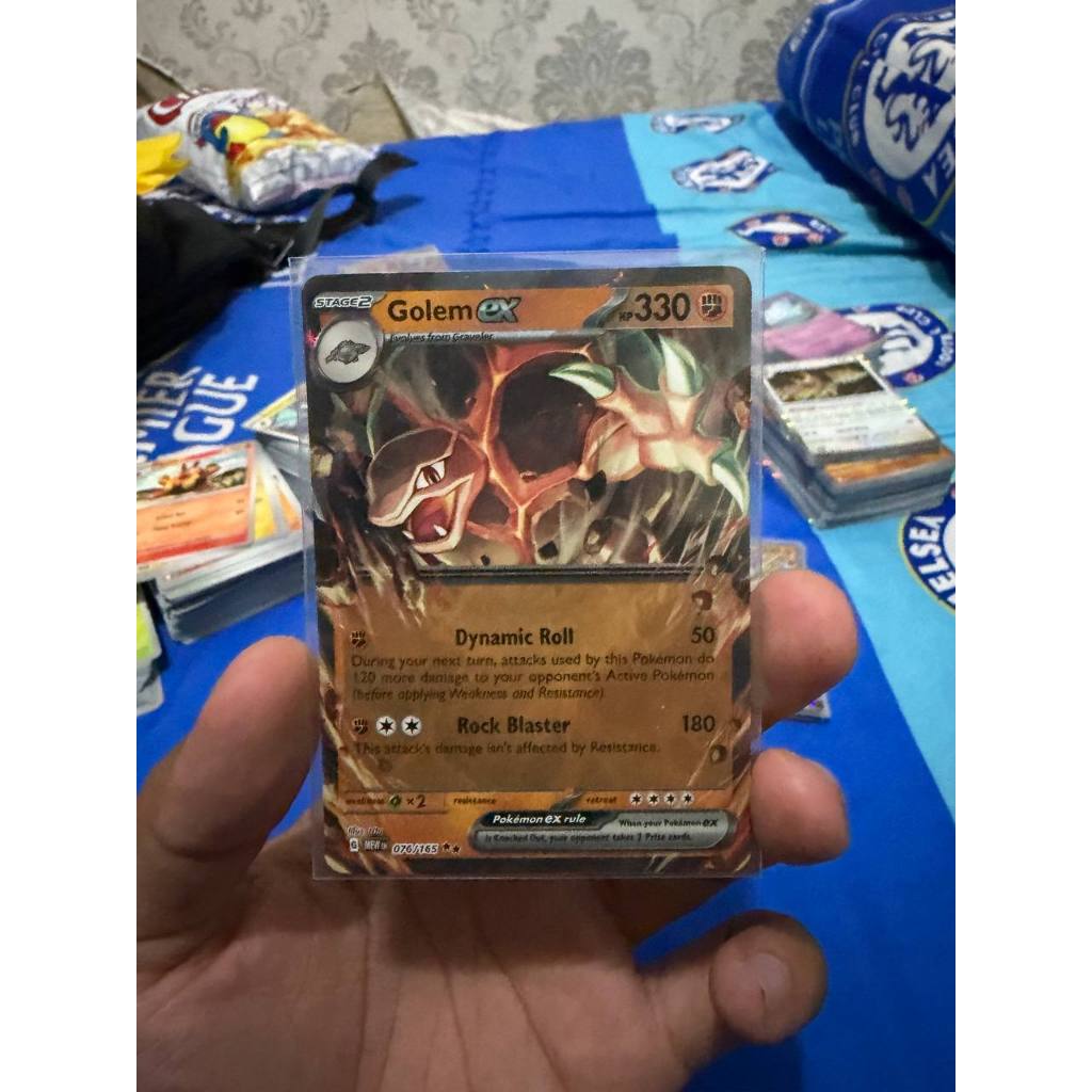Golem ex RR (076/165) Pokemon English ~ Scarlet & Violet 151 (MEW)