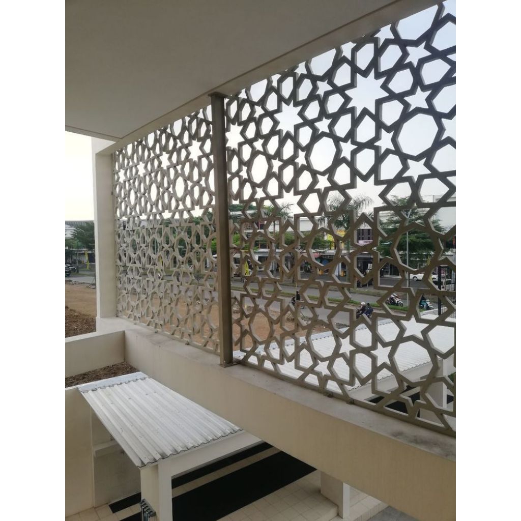 Krawangan GRC Mihrab Mushola Minimalis Motif Islami Per Meter