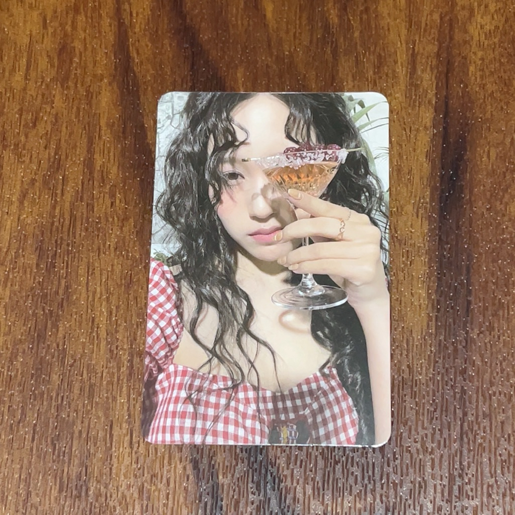 Mina Twice photocard album taste of love gelas kpop girlgroup pc jyp chaeyoung dahyun pc album benef