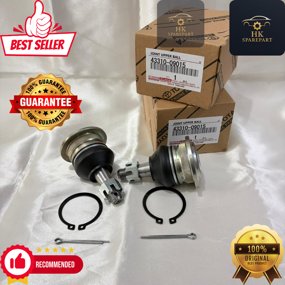 BALL JOINT ATAS TOYOTA HILUX VIGO - FORTUNER - INNOVA 43310-09015 ASLI MADE IN THAILAND
