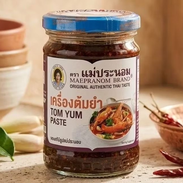 Maepranom Tom yam Paste 228gr Mae pranom Tom yum bumbu thailand