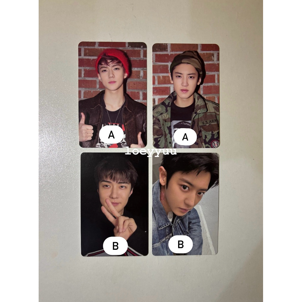 PC Official EXO SEHUN CHANYEOL