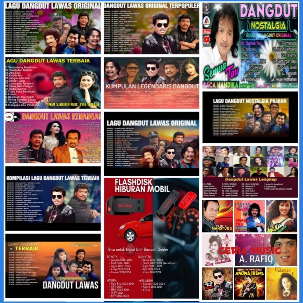 USB MOBIL MP3 LAGU DANGDUT LAWAS - USB MOBIL UNTUK MUSIK - USB MP3 LAGU DANGDUT NOSTALGIA - USB BISA