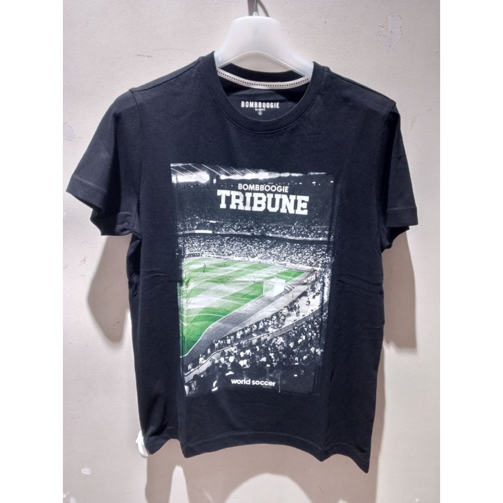 kaos lengan pendek pria bomboogie original size S-XL