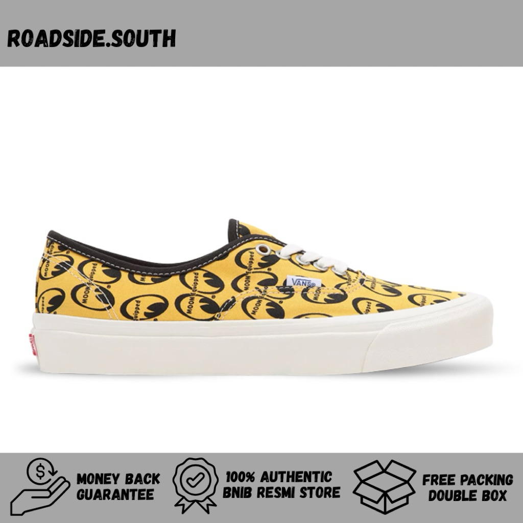Mooneyes x Vans Authentic 44 DX 'Anaheim Factory yellow