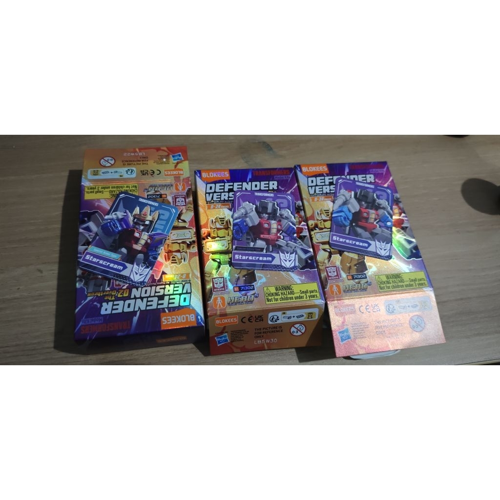 BLOKEES SEPAKET REGULER , SECRET REGULER DAN SUPER SECRET STARSCREAM GDV 02
