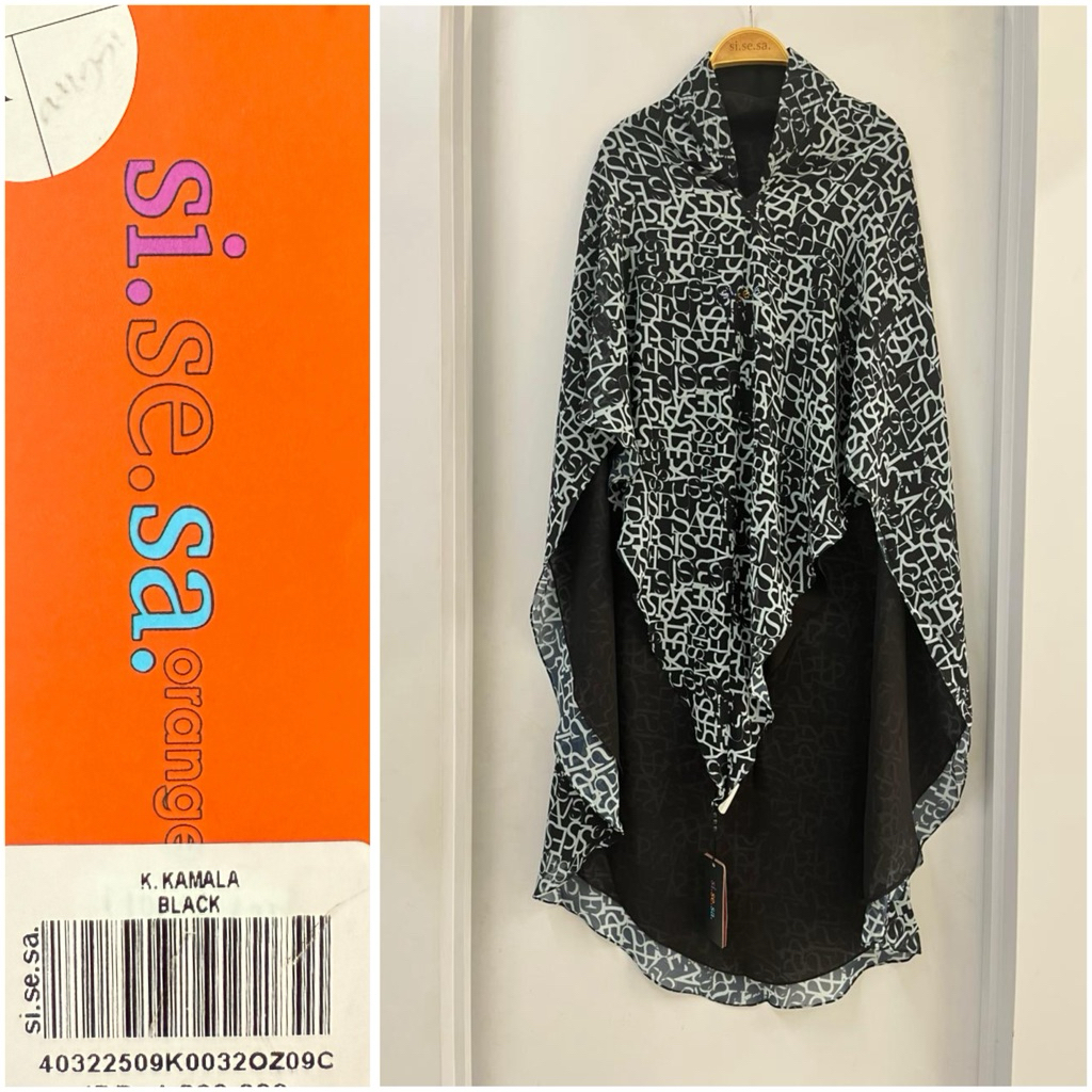 sisesa khimar Black