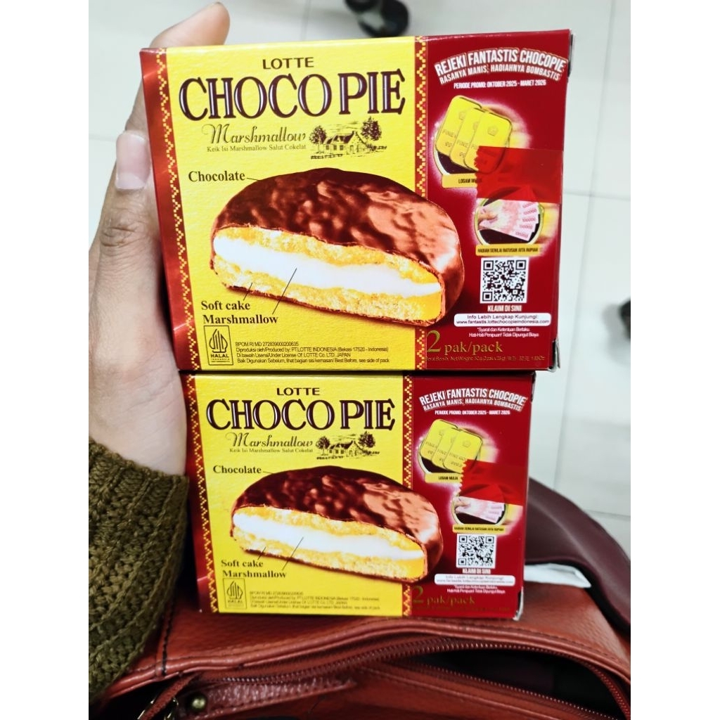Lotte Choco Pie Marshmallow 56Gr