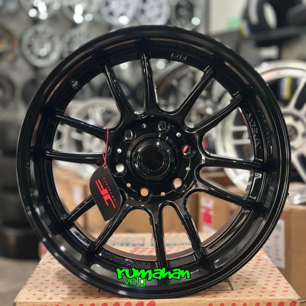 velg racing r18 GAZE JF FLOW FORMING lebar 9 velg mobil r18 pajero Hilux velg racing ring 18 velg mo