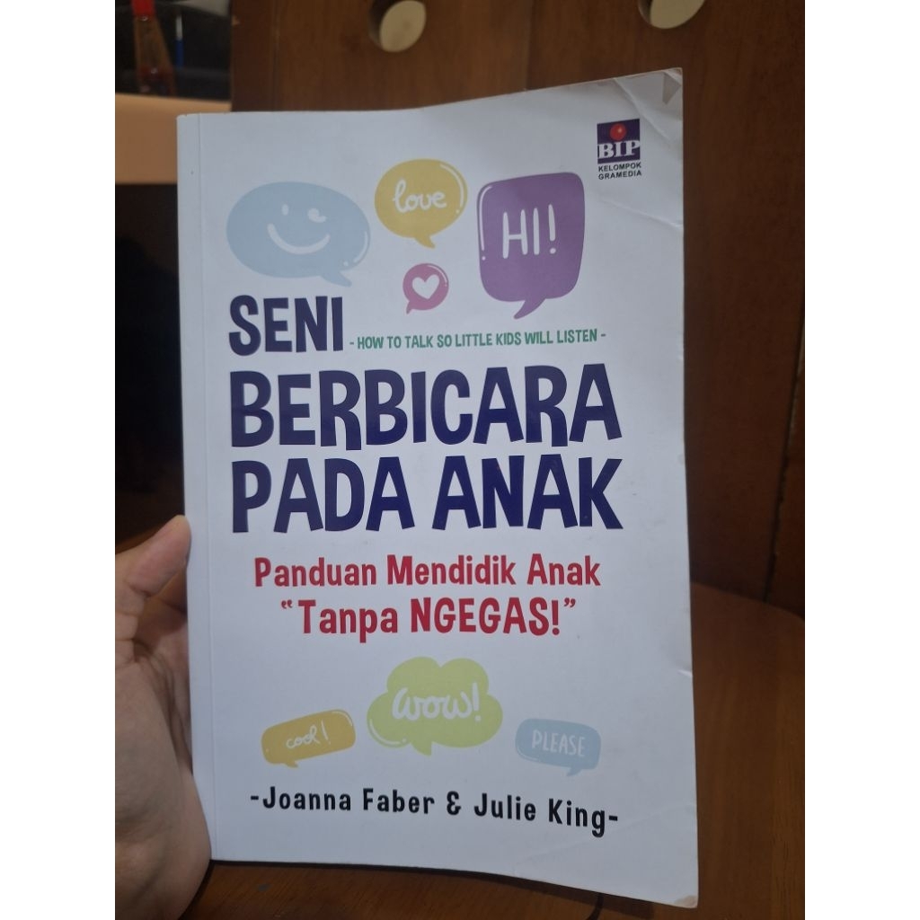 preloved buku parenting seni berbicara pada anak adele faber