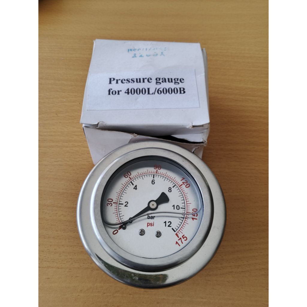 Pressure Gauge Mesin Nitrogen