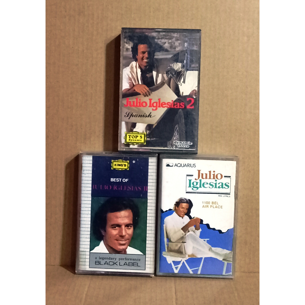 JULIO IGLESIAS - PAKET 3 KASET