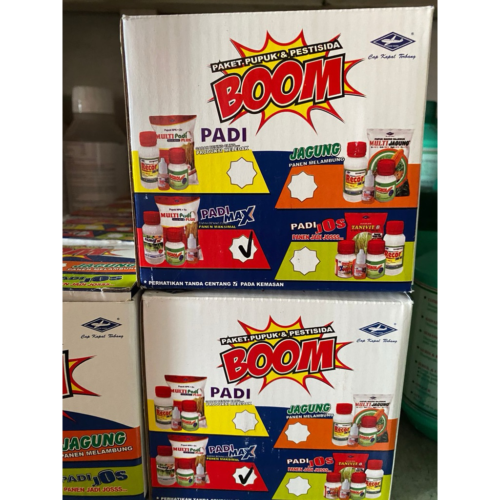 PAKET PUPUK & PESTISIDA BOOM PADI