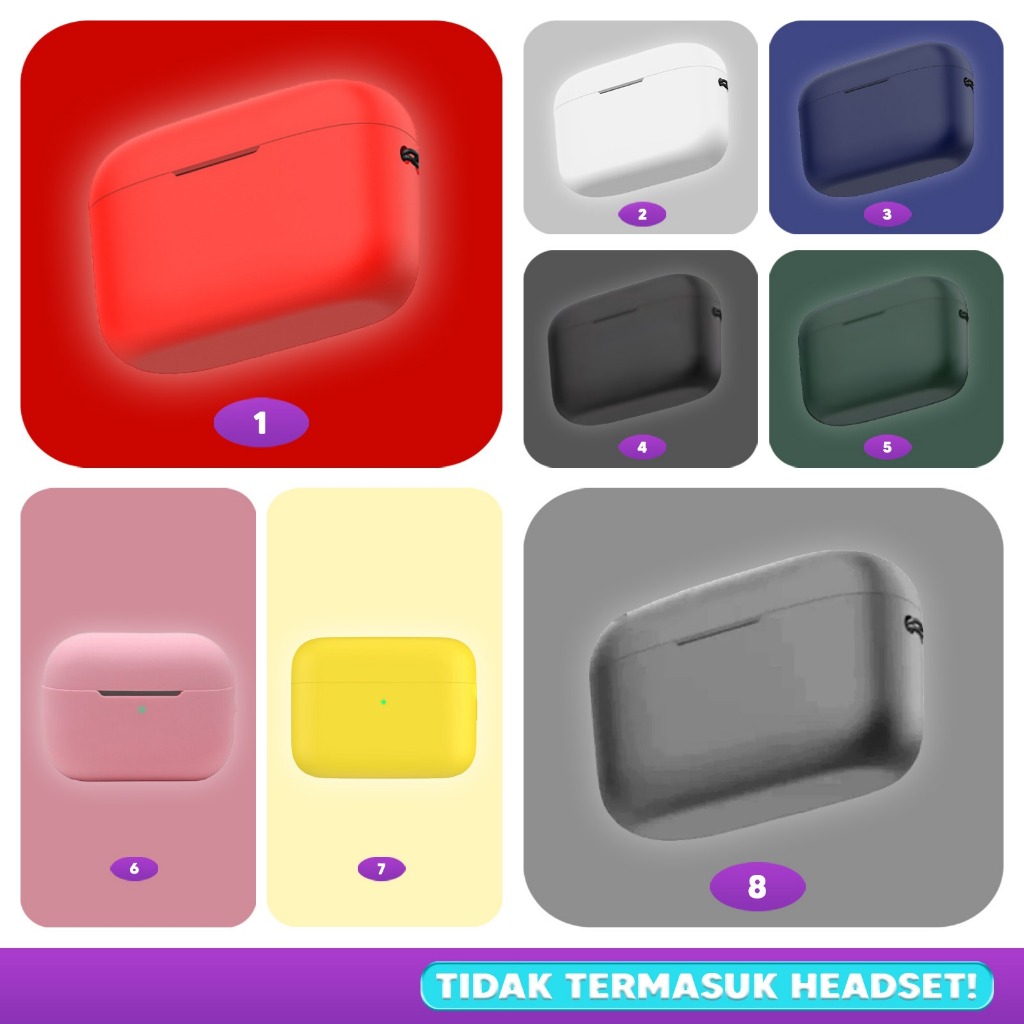 [AD] Case Soundcore Anker A20i Cover Silicone Protective Premium Quality Warna Polos A20i Anker