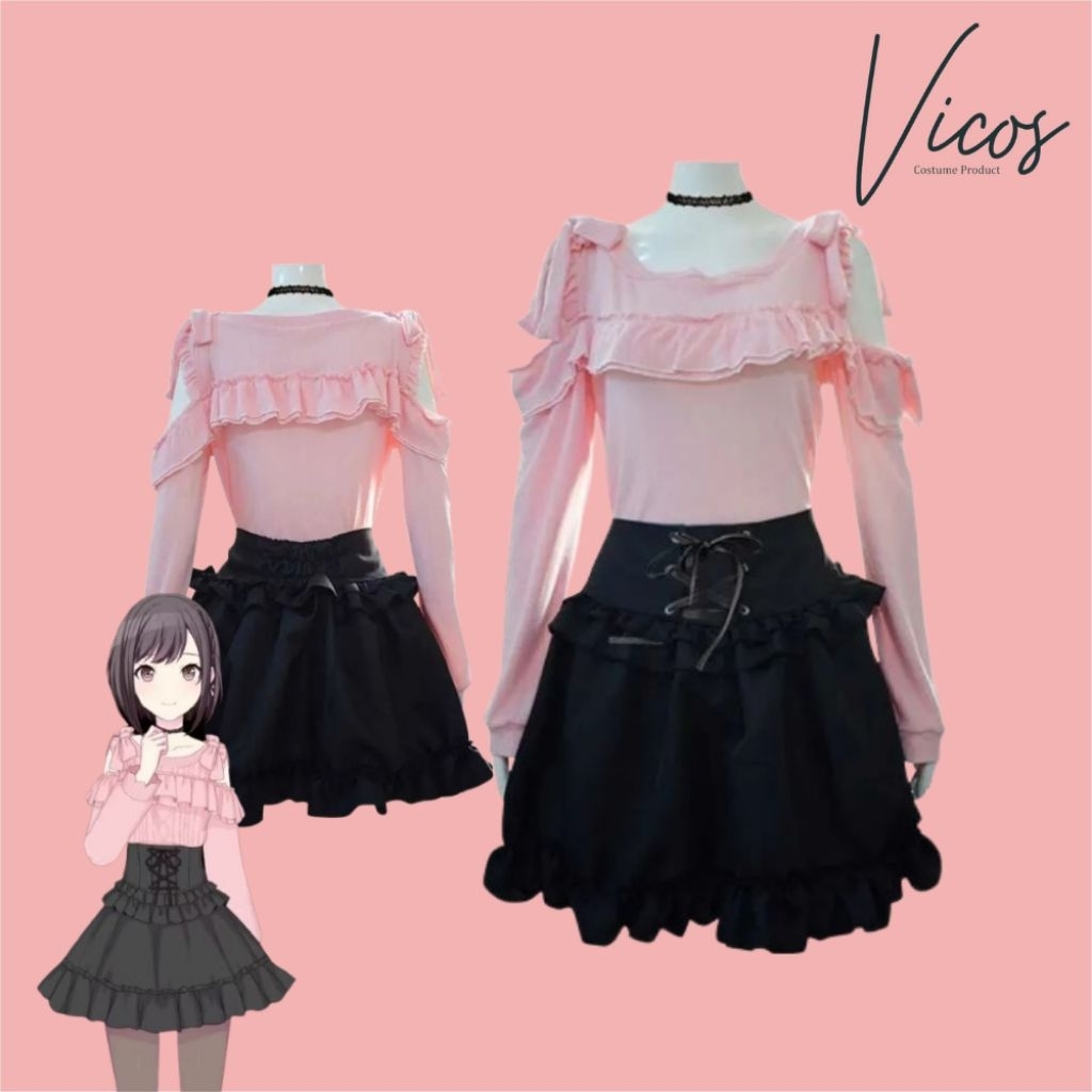 Kostum Cosplay Project SEKAI: Colorful - Ena Shinonome