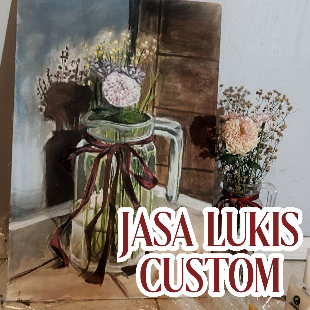 Jasa lukis kanvas custom