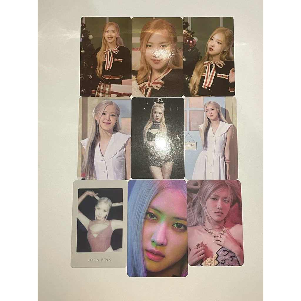 official photocard pc rose blackpink (1)