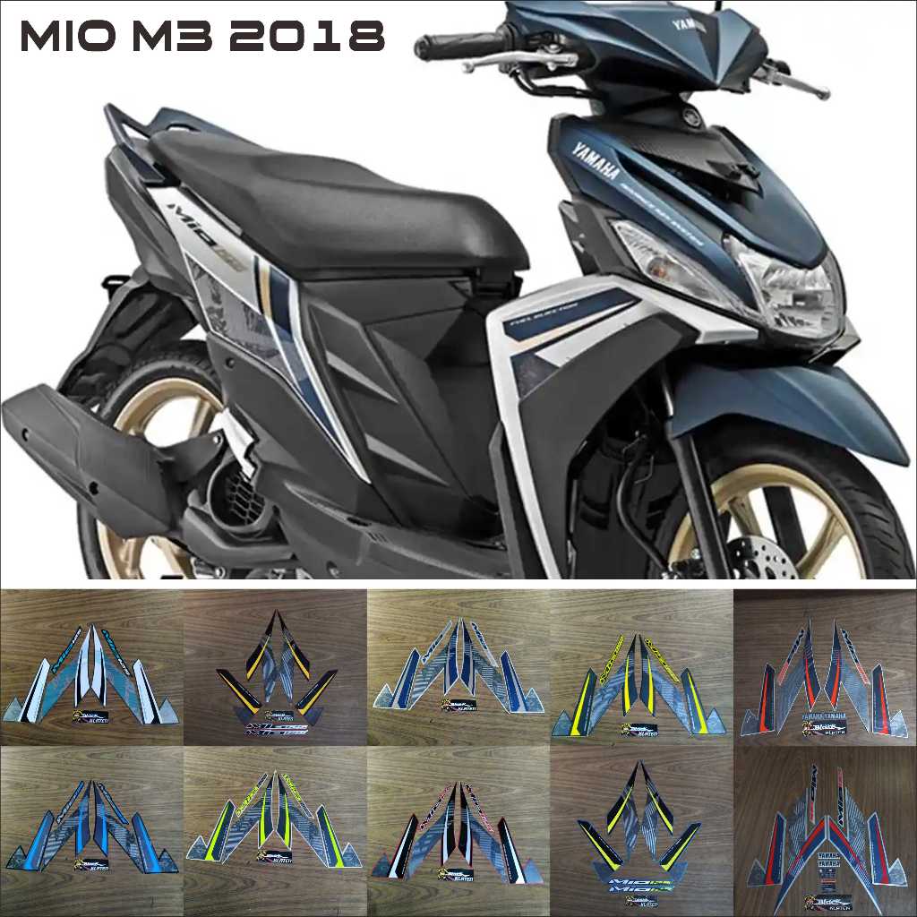 STRIPING MIO M3 2018 2019 ORIGINAL,  STANDAR & CUSTOM