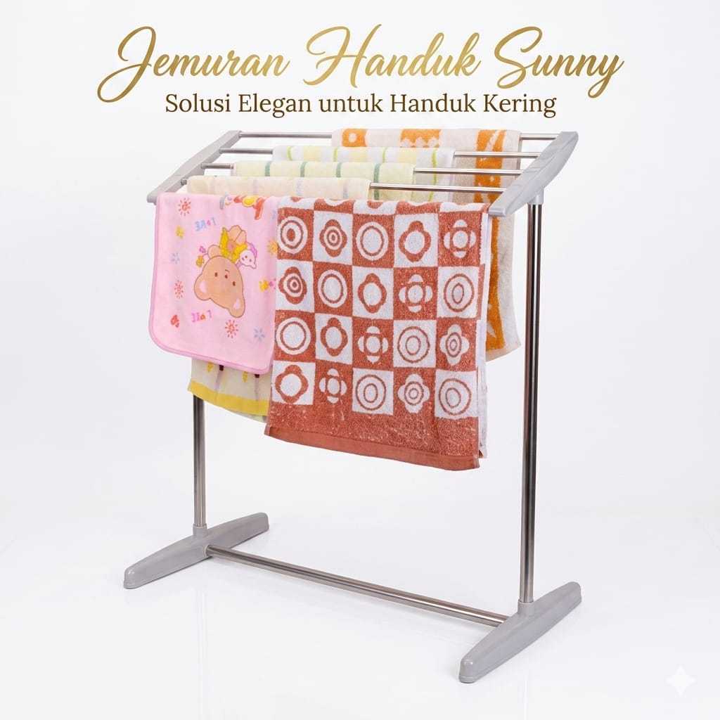 Rak Jemuran Handuk Jemuran Portable Jemuran Handuk Stainless Jemuran Baju
