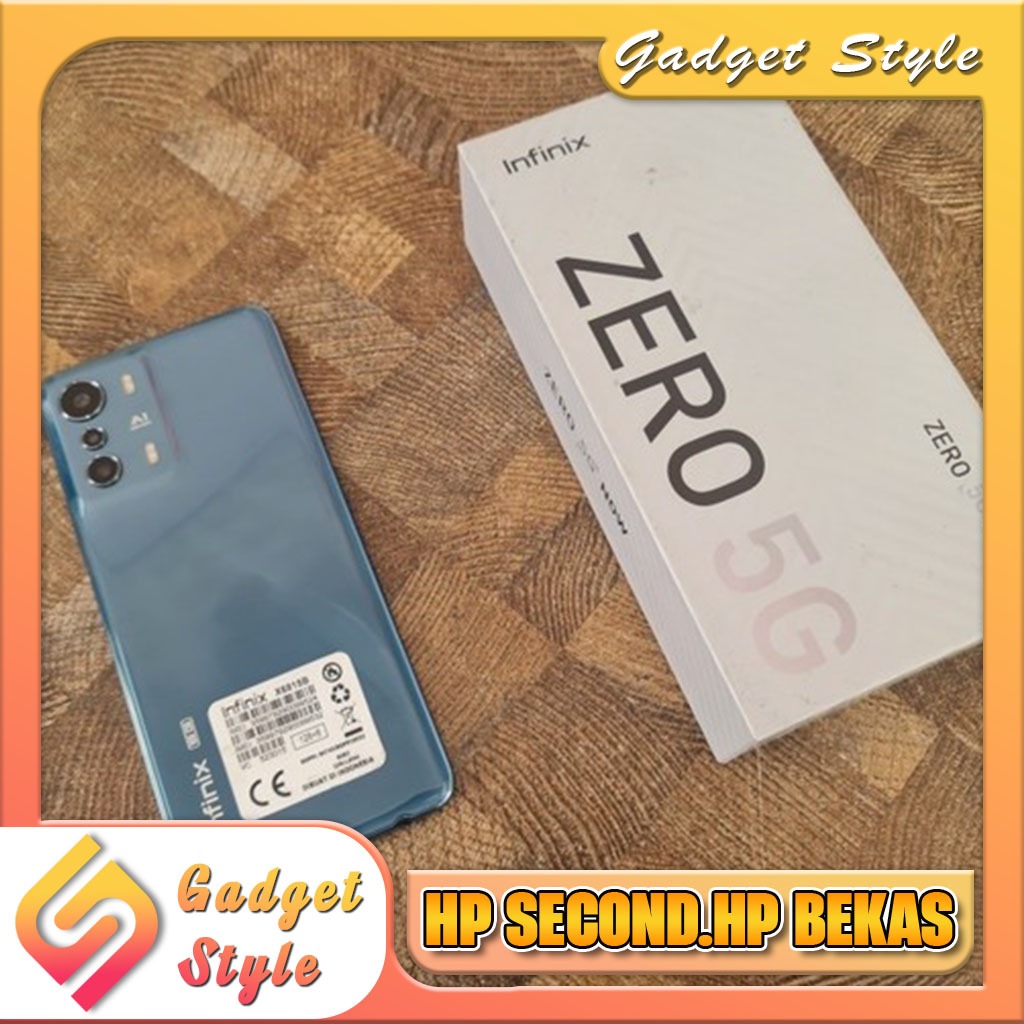 Infinix Zero 5G | Zero 5G 2023 Ram 8/128GB | Ram 8/258GB Second Resmi Gadget Style Store