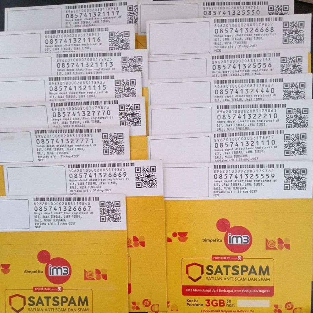 Instant2jam NomorCantik Indosat IM3 Include 3gb Rp 39 rb O857 O177 1933 - O857 O177 19O3