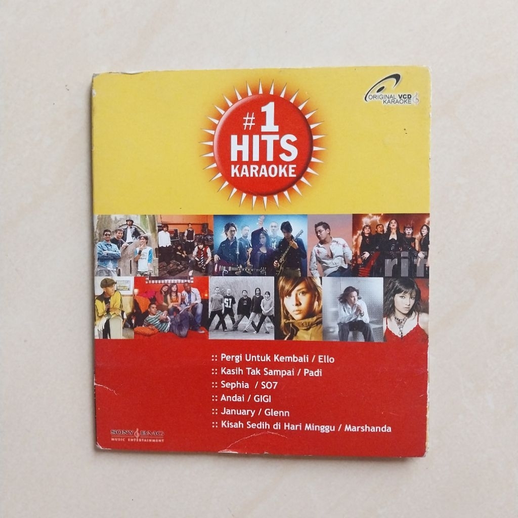 VCD NO 1 KARAOKE HITS VOL 1 / VOLUME 3