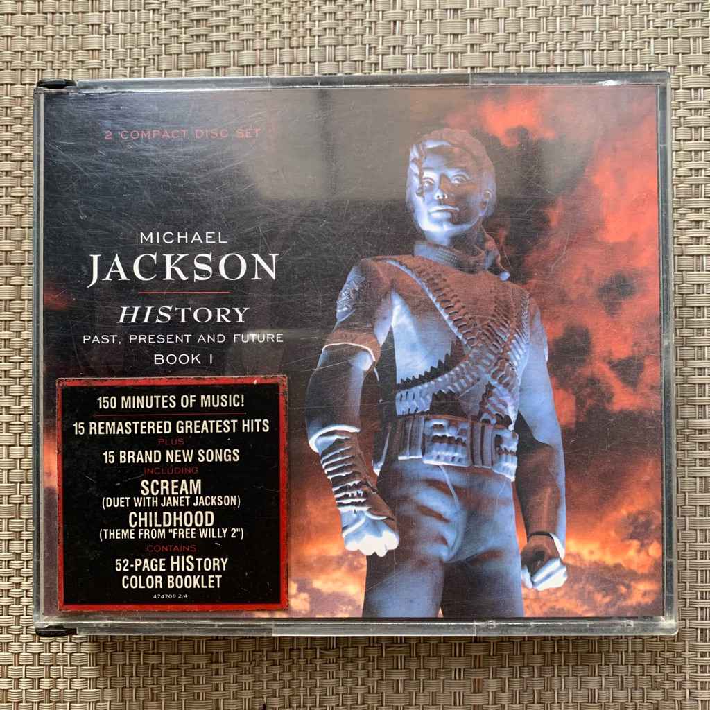 CD Michael Jackson - History | Past Present And Future Book 2CD